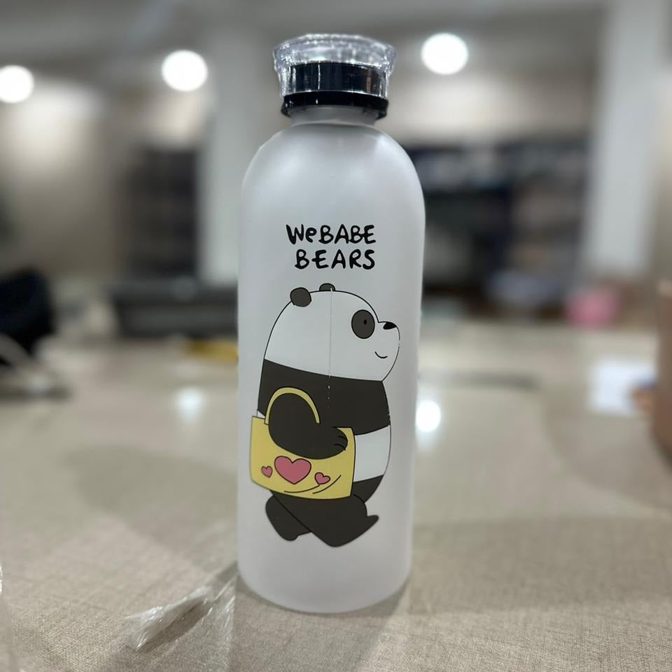 1000ml Cartoon Bear Water Bottle