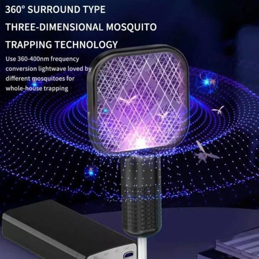 Portable USB Bug Zapper Racket UV Light Mosquito Killer Pakistan