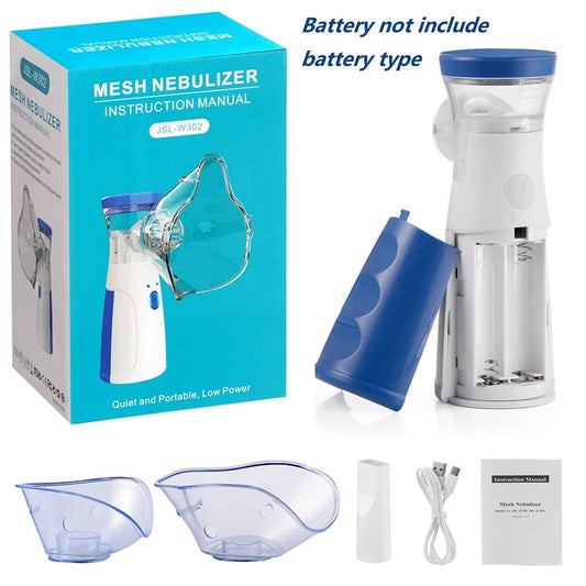 Portable Mesh Nebulizer Machine for Kids Adults Pakistan COD