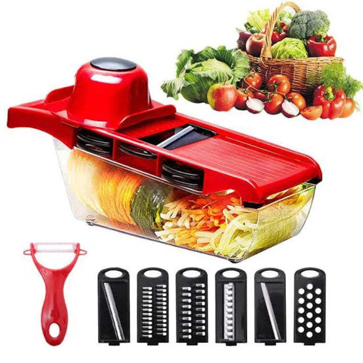 10-in-1 Mandoline Vegetable Slicer & Cutter