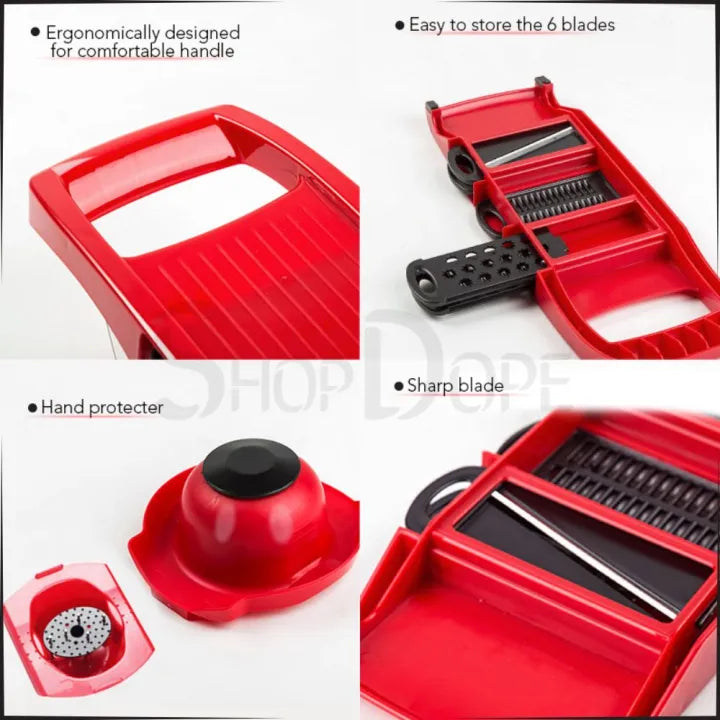 10-in-1 Mandoline Vegetable Slicer & Cutter