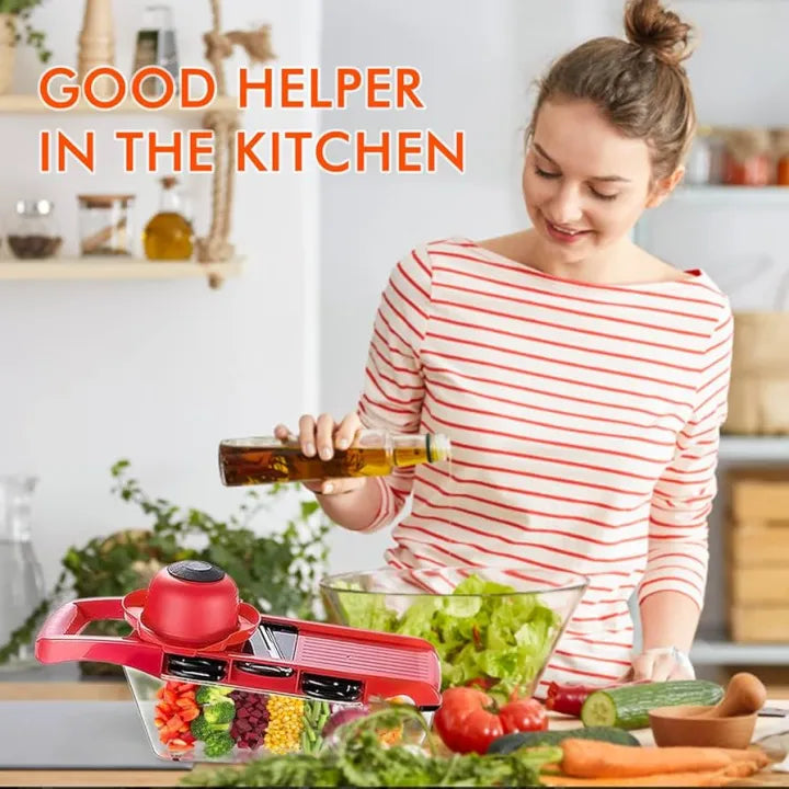 10-in-1 Mandoline Vegetable Slicer & Cutter