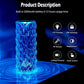 16-Color Rechargeable Rose Crystal Lamp with Remote