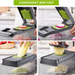 16-in-1 Vegetable Chopper & Food Slicer with Container