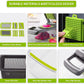 16-in-1 Vegetable Chopper & Food Slicer with Container