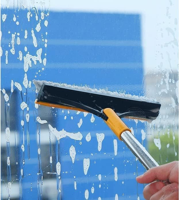 2-in-1 Floor Cleaning Broom Wiper