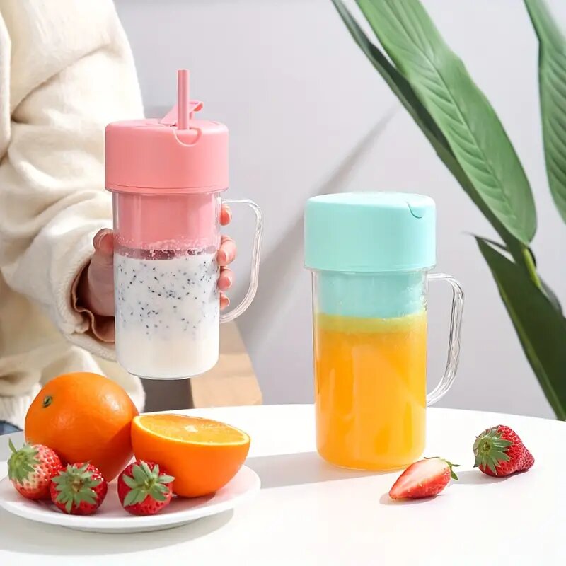 Mug-Shaped Portable Blender & Juicer