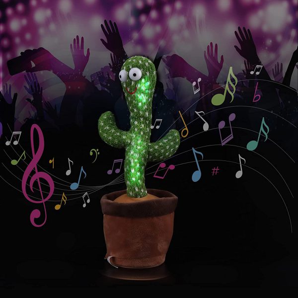 Dancing Talking Cactus Plush Toy for Kids