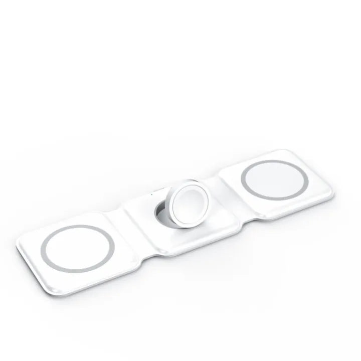 3-in-1 Foldable 15W Magnetic Wireless Charging Station