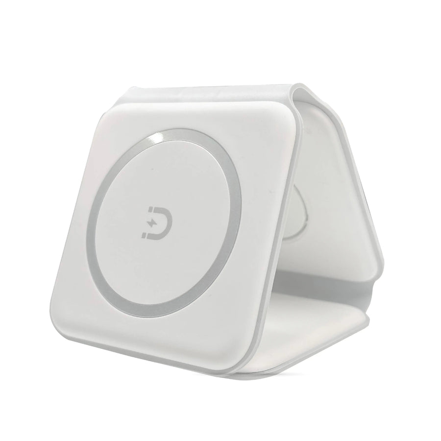 3-in-1 Foldable 15W Magnetic Wireless Charging Station
