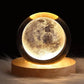 3D Saturn Crystal Ball LED Night Lamp