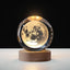 3D Saturn Crystal Ball LED Night Lamp