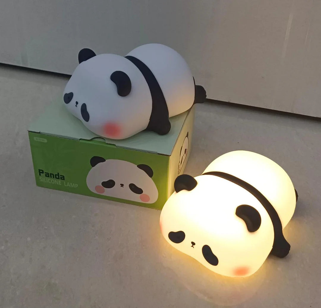 Rechargeable Silicone Panda Night Lamp