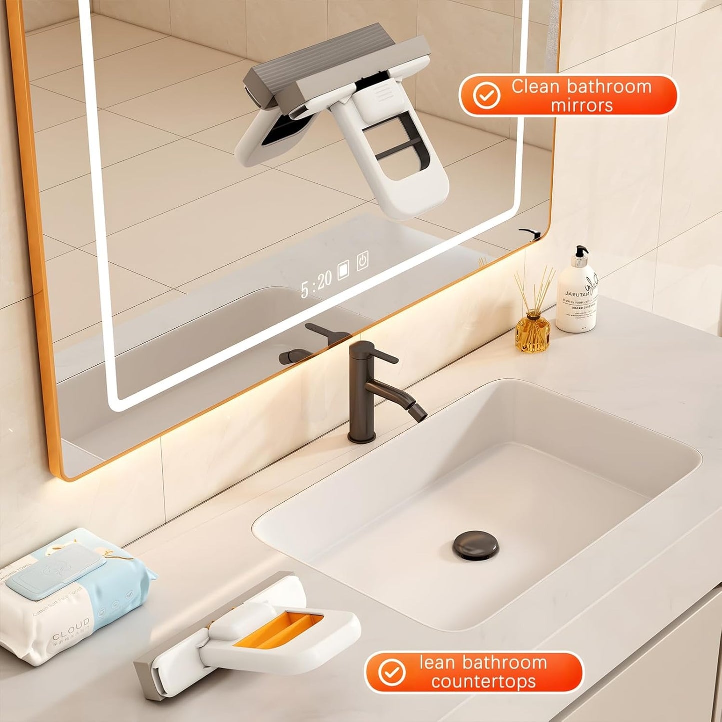 Mini Foldable Sponge Mop