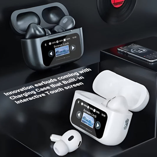 A9 Pro True Wireless Earbuds Active Noise Cancellation Pakistan