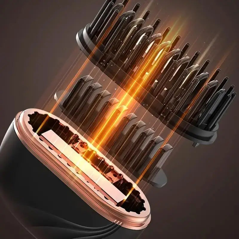 Mini Rechargeable Wireless Hair Straightening Comb
