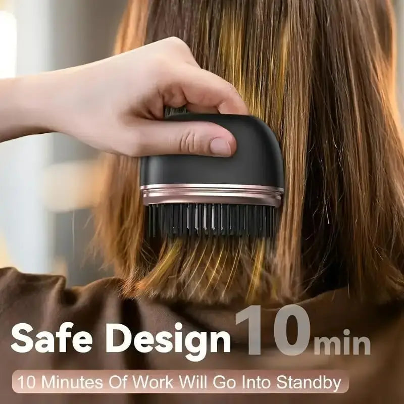 Mini Rechargeable Wireless Hair Straightening Comb