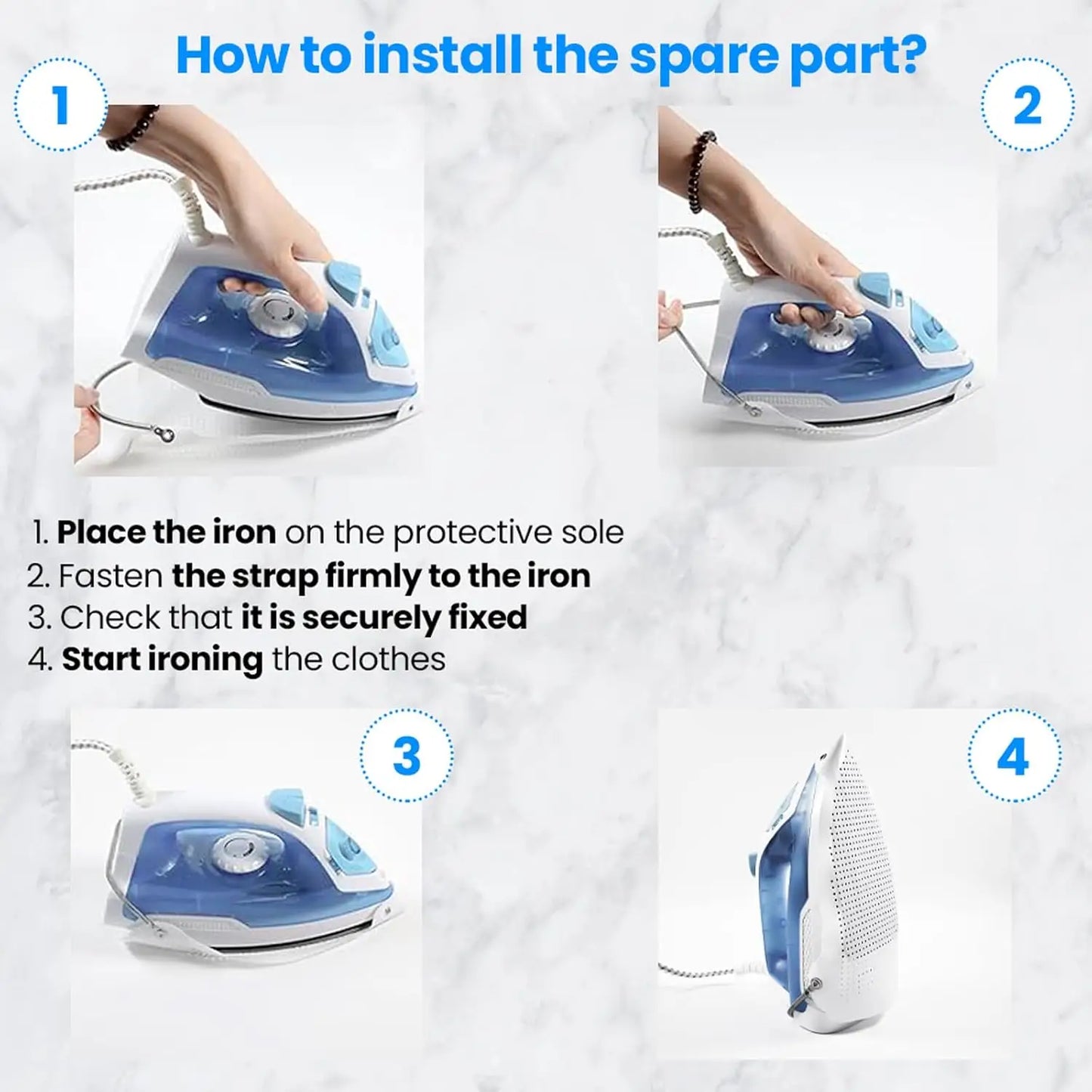 Non-Stick Heat-Resistant Iron Shoe Cover