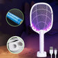 USB Rechargeable Mosquito Racket with Charging Stand