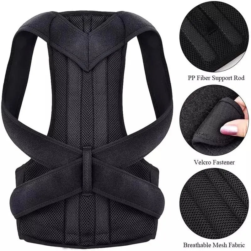 Posture Corrector Back Support Brace for Men & Women