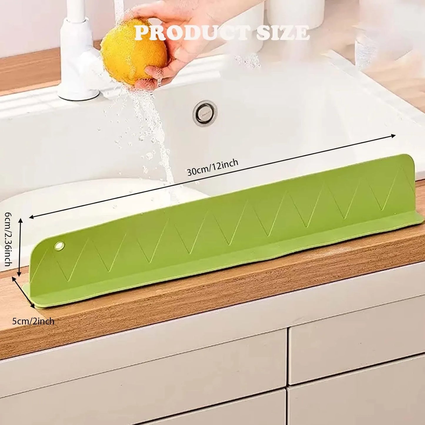 Silicone Kitchen Sink Splash Guard - Small