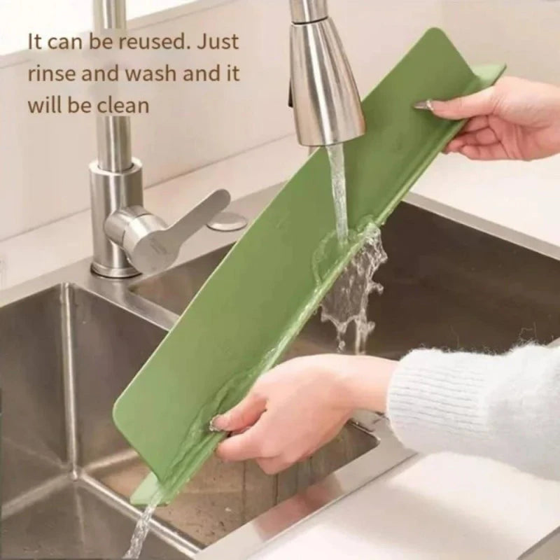 Silicone Kitchen Sink Splash Guard - Small