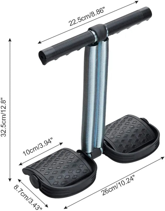 Double-Spring Tummy Trimmer Resistance Trainer