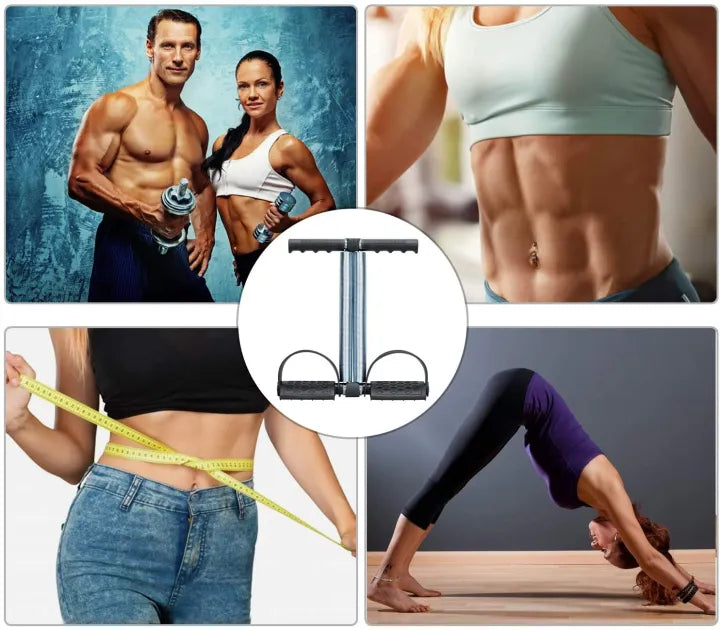 Double-Spring Tummy Trimmer Resistance Trainer