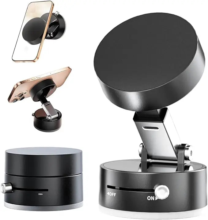 Double-Sided Vacuum Magnetic Phone Holder
