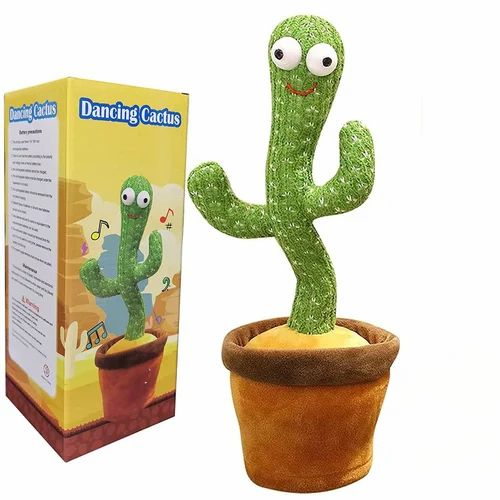 Dancing Talking Cactus Plush Toy for Kids