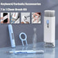 7-in-1 Keyboard Cleaner Kit Dust Removal Set for PC Laptop