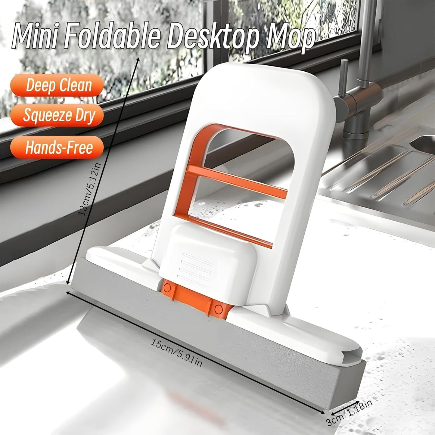 Mini Foldable Sponge Mop