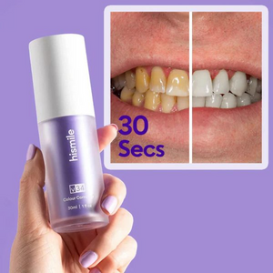 V34 Purple Teeth Color Corrector Whitening Serum Pakistan