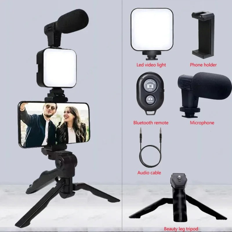 AY-49 Mobile Vlogging Kit for Content Creators