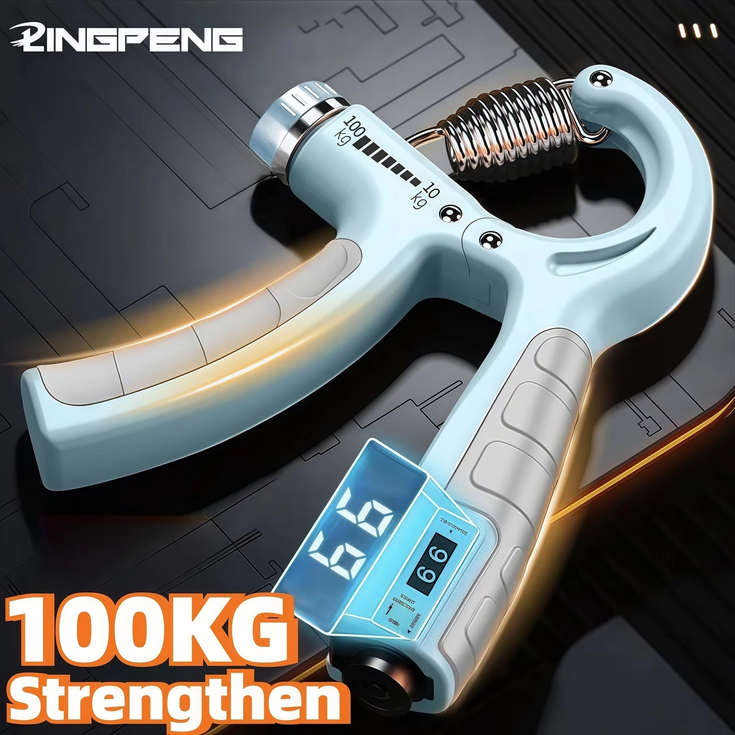 Adjustable Hand Gripper Exerciser with Rep Counter Pakistan